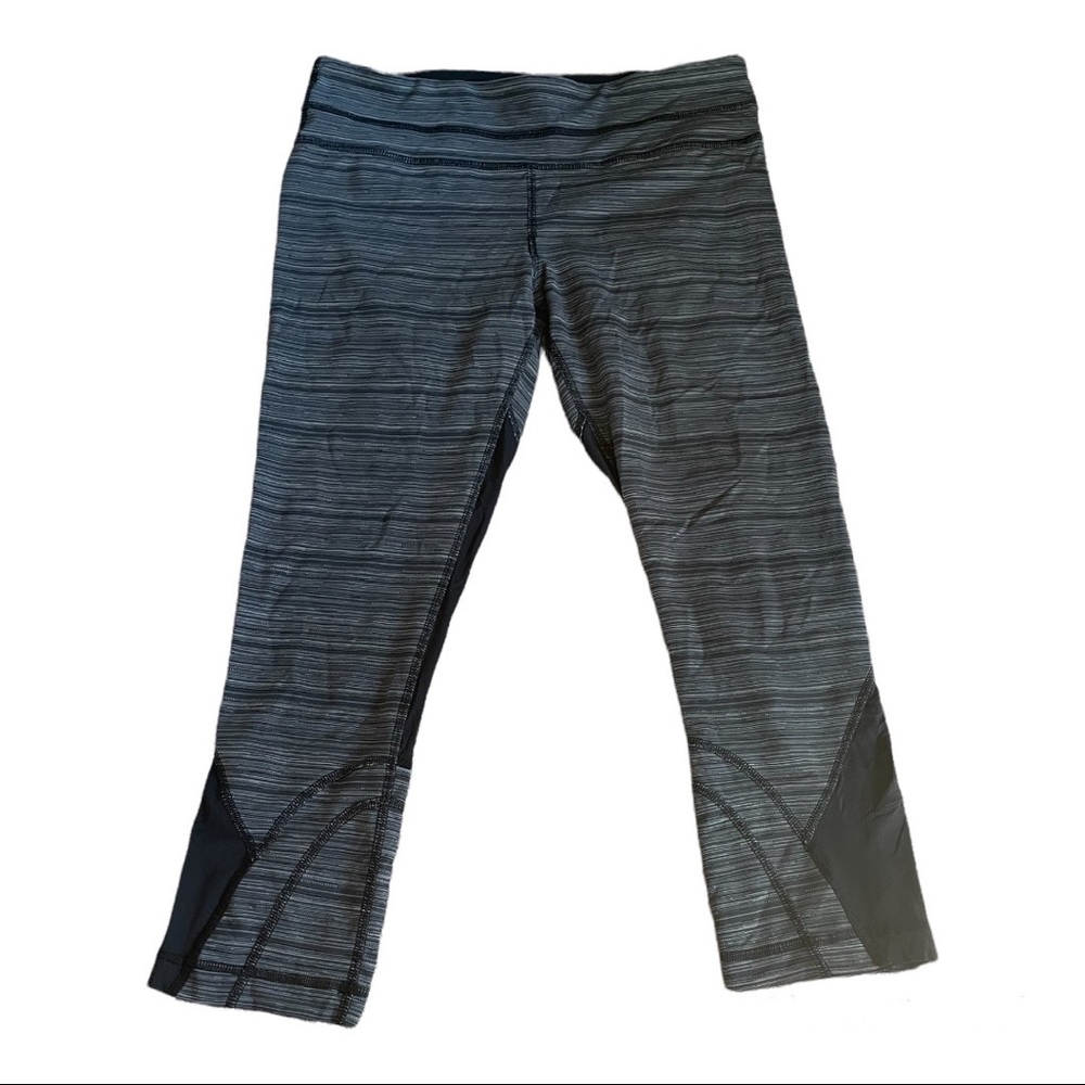 Gray, Lululemon Capris! Size 8
